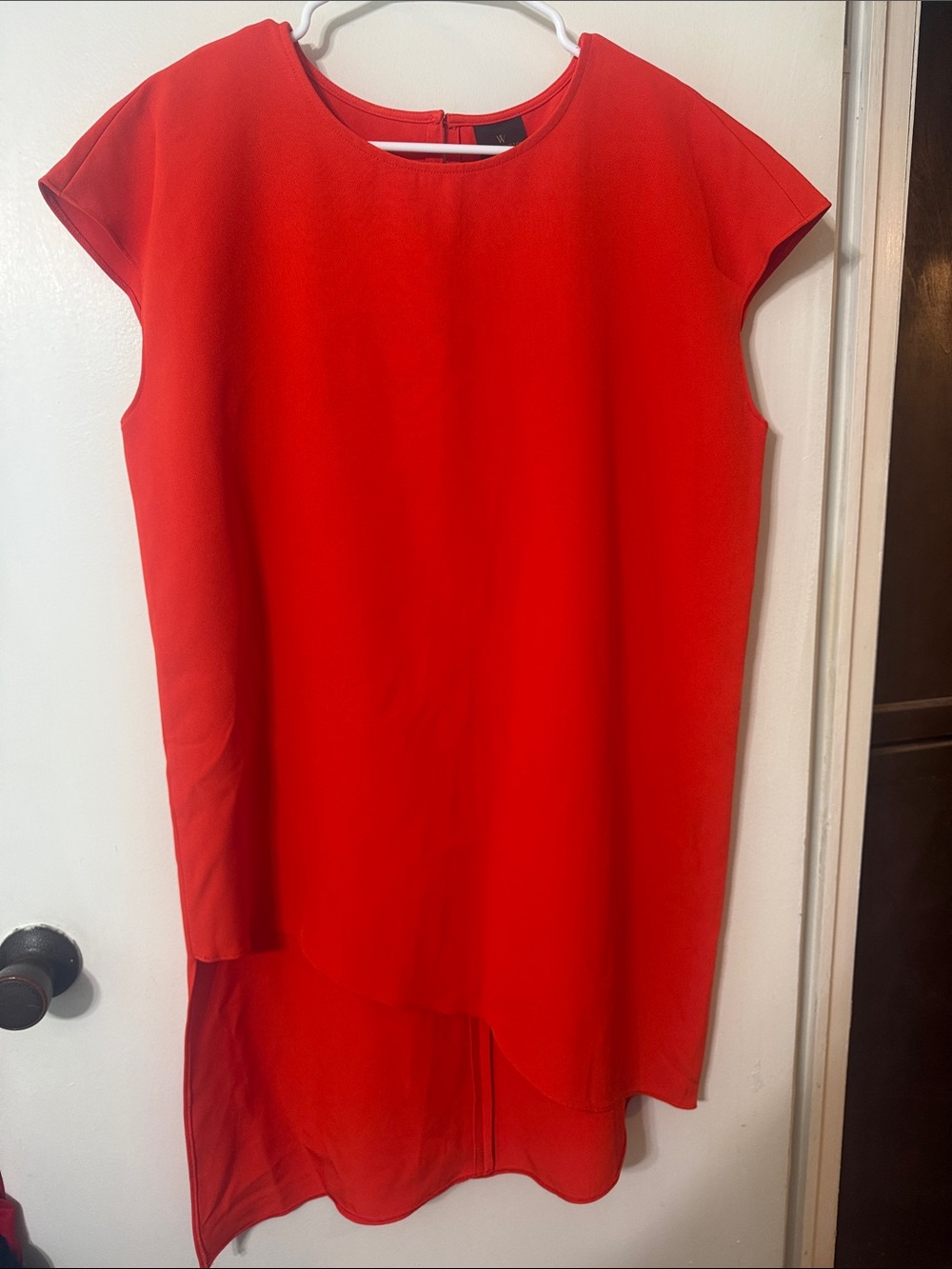 Worthington Red Asymmetrical Women’s Dress